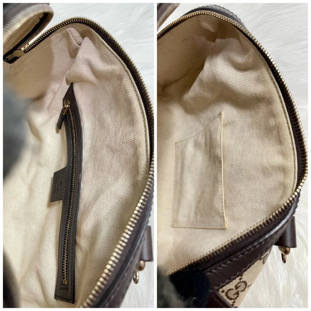 Monogram Vintage Web Small Boston - Picture 12 of 16